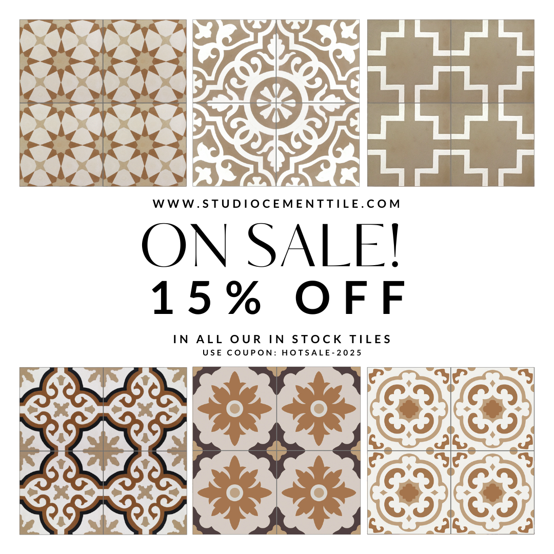CEMENT TILES ON SALE